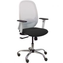 Chaise De Bureau Cilanco Bras Réglable Chromé-noir