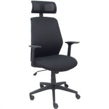 Chaise De Bureau Parolis Noire Avec Appui-tête