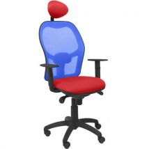 Chaise Jorquera Avec Appui-tête Bleu/rouge