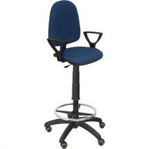 Tabouret Ayna Bras Fixe - Roue Pour Parquet - Bleu Marine