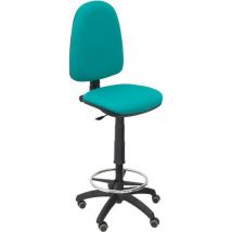 Tabouret Ayna Sans Accoudoirs - Roue Parquet - Turquoise