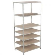 Rayonnage D'archives Rapid 2 1980x915x610 7 Tab Gris