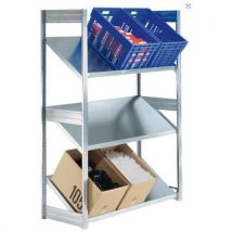 Rayonnage À Tablettes Inclinées 1308 Mm De Longueur