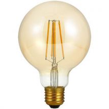 Lot de 5 - Ampoule Filament Led E27 G95 350 Lm 4w Doré