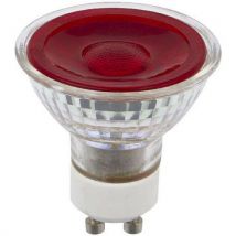 Spot Led Gu10 Mr16 En Verre Rouge Non-dimmable
