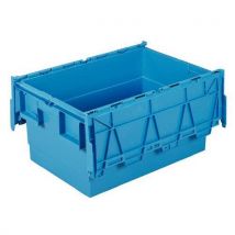 Bac De Transport Integra Bleu 55l - 600x400x300 Mm