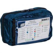 Trousse De Secours École Grand Modèle En Tissu Vert