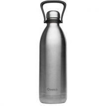 Qwetch - Bouteille isotherme 2L Inox brossé Argent - Usage alimentaire - Art de la table