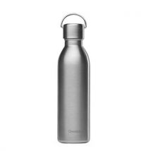 Qwetch - Bouteille isotherme Active 600ml Inox Gris - Hauteur 26cm - Usage Alimentaire