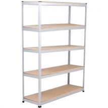 Rayonnage D'entrepôt Rapid 1 1980x1830x915 5 Tablettes