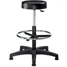 Tabouret Polyu Repose Pied/pat Assise Hteur 54 A 73 Cm