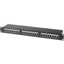 Panneau 19 1u 24 Ports Cat5e Stp