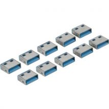 Bouchon-cadenas Usb Type A Codage Bleu