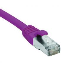 Cordon Rj45 Catégorie 6 F/utp Lsoh Snagless Violet - 03 M