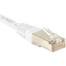 Cordon Rj45 Catégorie 6 S/ftp Blanc - 10 M