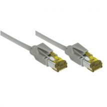Cordon Rj45 Sur Câble Catégorie 7 S/ftp Lsoh Gris - 3 M