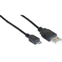 Cordon Eco Usb 2.0 A / Micro B Noir - 2 M