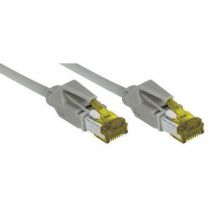 Cordon Rj45 Sur Câble Cat. 7 S/ftp Lsoh Snagless Gris-30 M