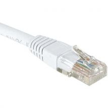 Cordon Rj45 Catégorie 5e U/utp Blanc - 10 M