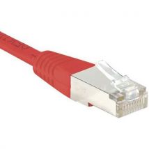 Cordon Rj45 Croisé Catégorie 6 S/ftp Rouge - 2 M