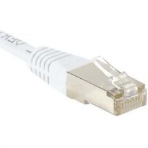 Cordon Rj45 Catégorie 6 S/ftp Blanc - 15 M