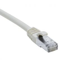 Cordon Rj45 Catégorie 6a S/ftp Lsoh Snagless Gris - 25 M