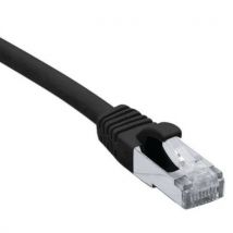 Cordon Rj45 Catégorie 6a S/ftp Lsoh Snagless Noir - 1 M
