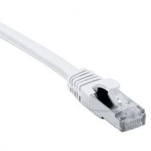 Cordon Rj45 Catégorie 6a S/ftp Lsoh Snagless Blanc - 25 M