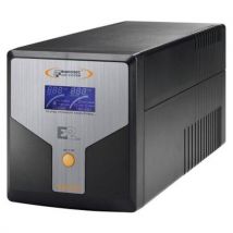 Infosec - Onduleur E2 LCD 1000 VA - 700W On-Line USB - Protection Fiable pour vos Appareils