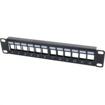 Panneau 10 1u 12 Ports Keystone