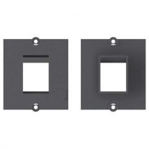 Plastron Vide 1 Embase Keystone Rj45 Usb Hdmi