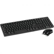 Set Clavier Et Souris Standard Usb Noir