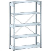 Rayonnage Galvanisé Dpt 1300x400x2200mm Capacité 220 Kg