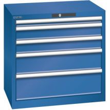 Armoire Bleu Gent. 717x572x700 Avec 5 Tir. 75kg _ 78.556.090