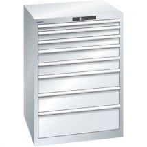 Armoire Gris Clair 717x725x1000 Avec 8 Tir. 75kg