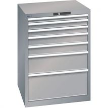 Armoire Gris Pigeon 717x725x1000 Avec 7 Tir. 200kg
