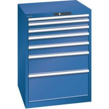 Armoire Bleu Gent. 717x725x1000 Avec 7 Tiroirs 200kg