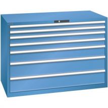 Armoire Bleu Cap. 1431x725x1000 Avec 7 Tir. 75kg