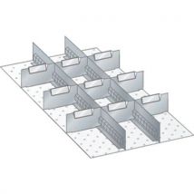 Matériel De Subdivision Pour Tiroirs 306x612x150mm