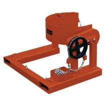 Basculeur De Fût Pour Chariot Commandé Par Chaîne