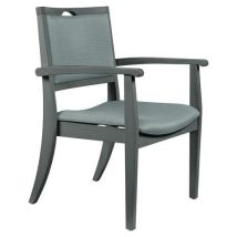 Sunset Creation - Fauteuil Bridge Bariatrique Ginkgo - Hêtre Anthracite, Marron - Charge 150kg - M1