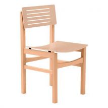 Chaise Eole 4 Pieds - Hêtre Bouleau - Hêtre Naturel