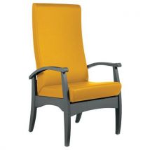 Fauteuil De Repos Realty Abaka Safran - Hêtre Anthracite