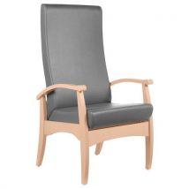 Fauteuil De Repos Realty Abaka Taupe - Hêtre Bouleau