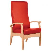 Fauteuil De Repos Realty Abaka Piment - Hêtre Naturel