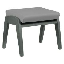 Sunset Creation - Repose-jambes Realty Abaka Taupe - Hêtre Anthracite - Mousse Confortable - 5 Ans Garantie