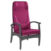 Fauteuil Repos Ergo. Grand Large Ginkgo Bégonia - Anthracite