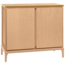 Buffet Mona 2 Portes Naturel Plateau Stratifié Érable
