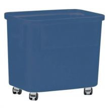 Fut Ercobox Roulettes 75l Coloris Bleu