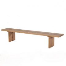 Banc Sol 300 Cm - Assise Et Piètement Iroko